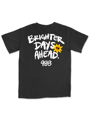 BRIGHTER DAYS AHEAD - Black