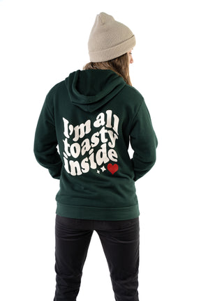 TOASTY INSIDE Hoodie - Forest Green